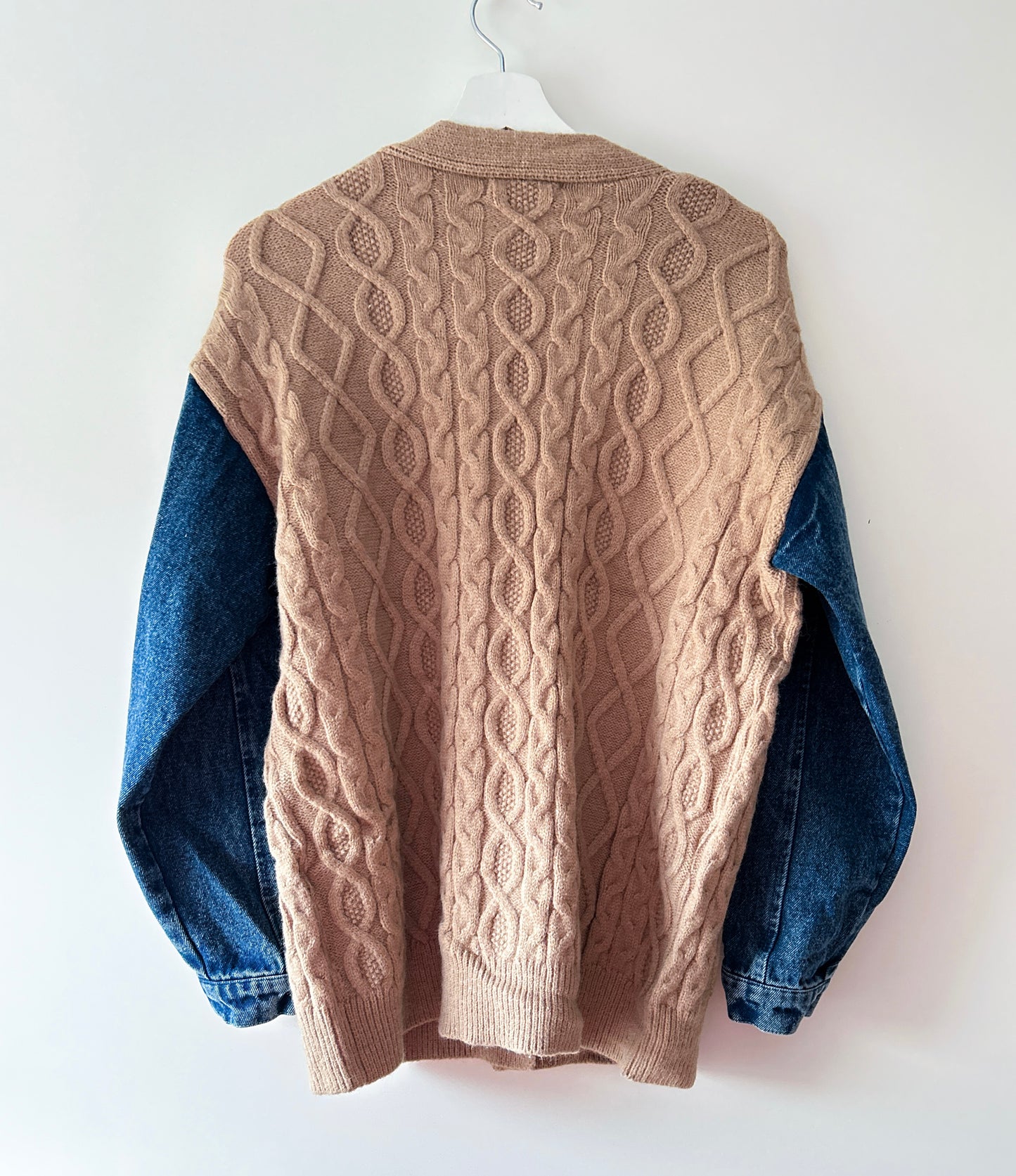Knitted vest - Jackie beige