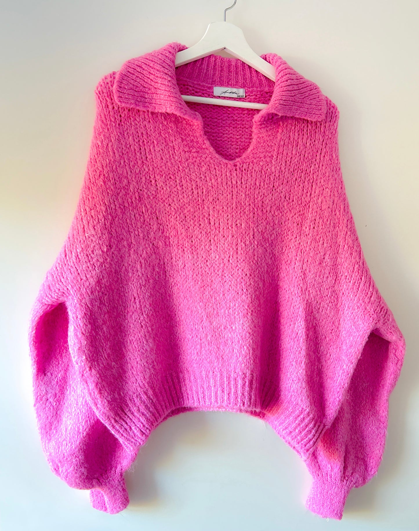 V-hals Trui - Mayla Roze
