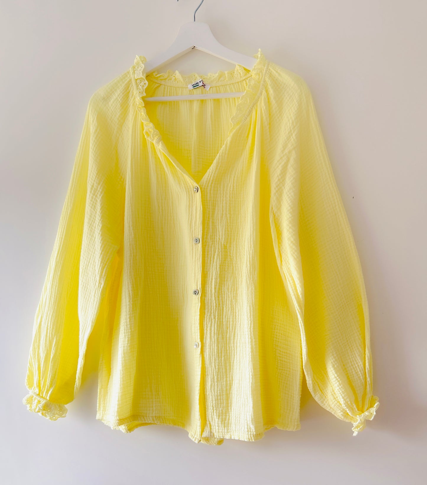 Blouse - Libelle geel