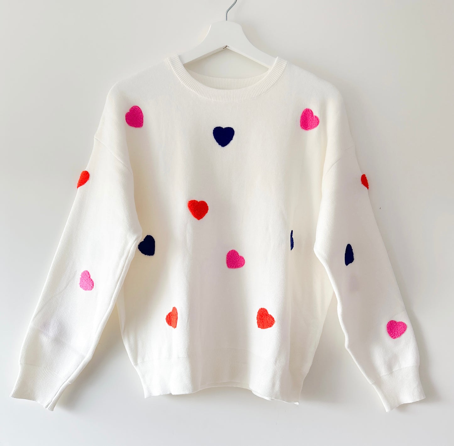 Pull tricoté - Léa blanc