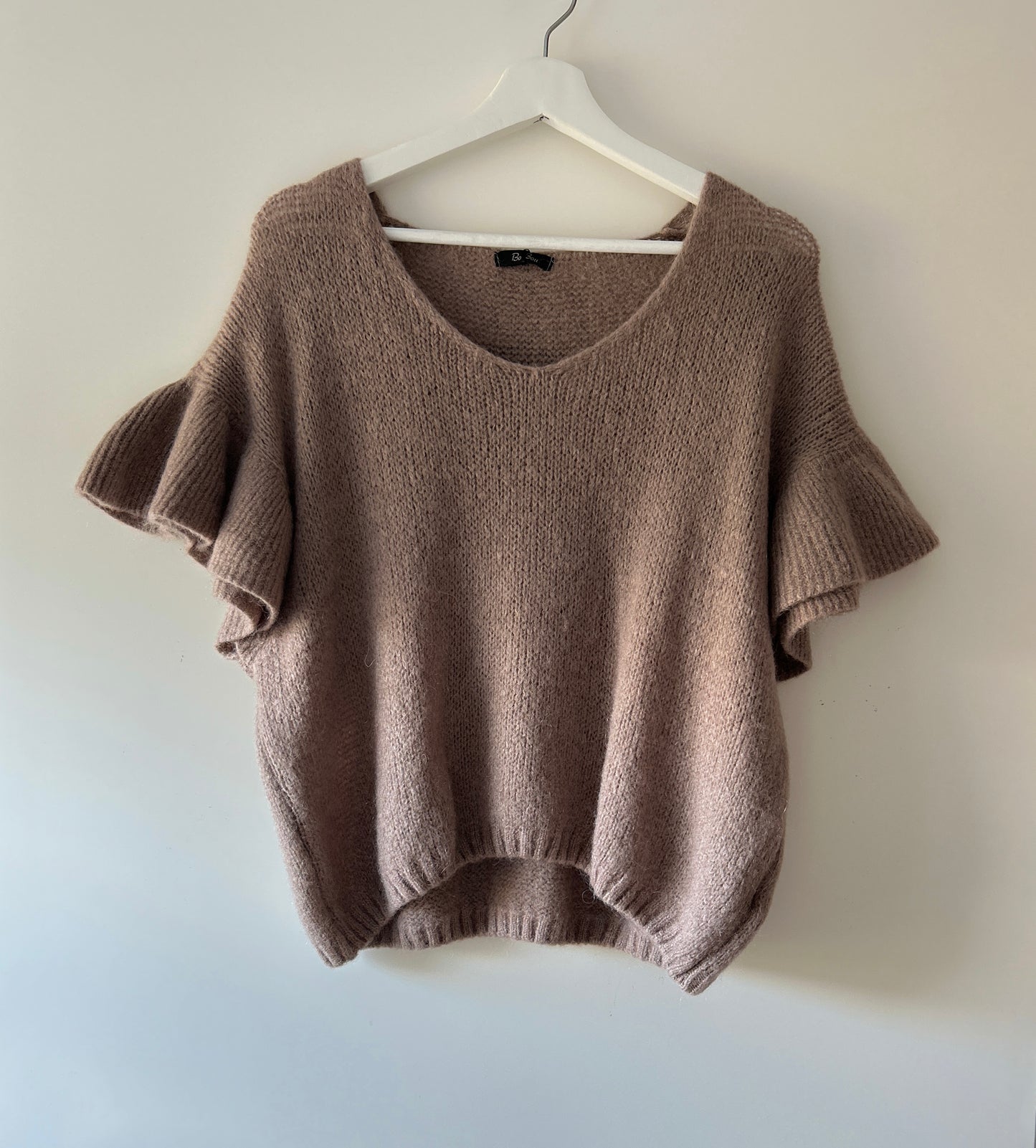 Sweater s/s - Eefje brown