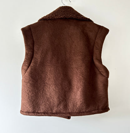 Gilet - Sarai bruin