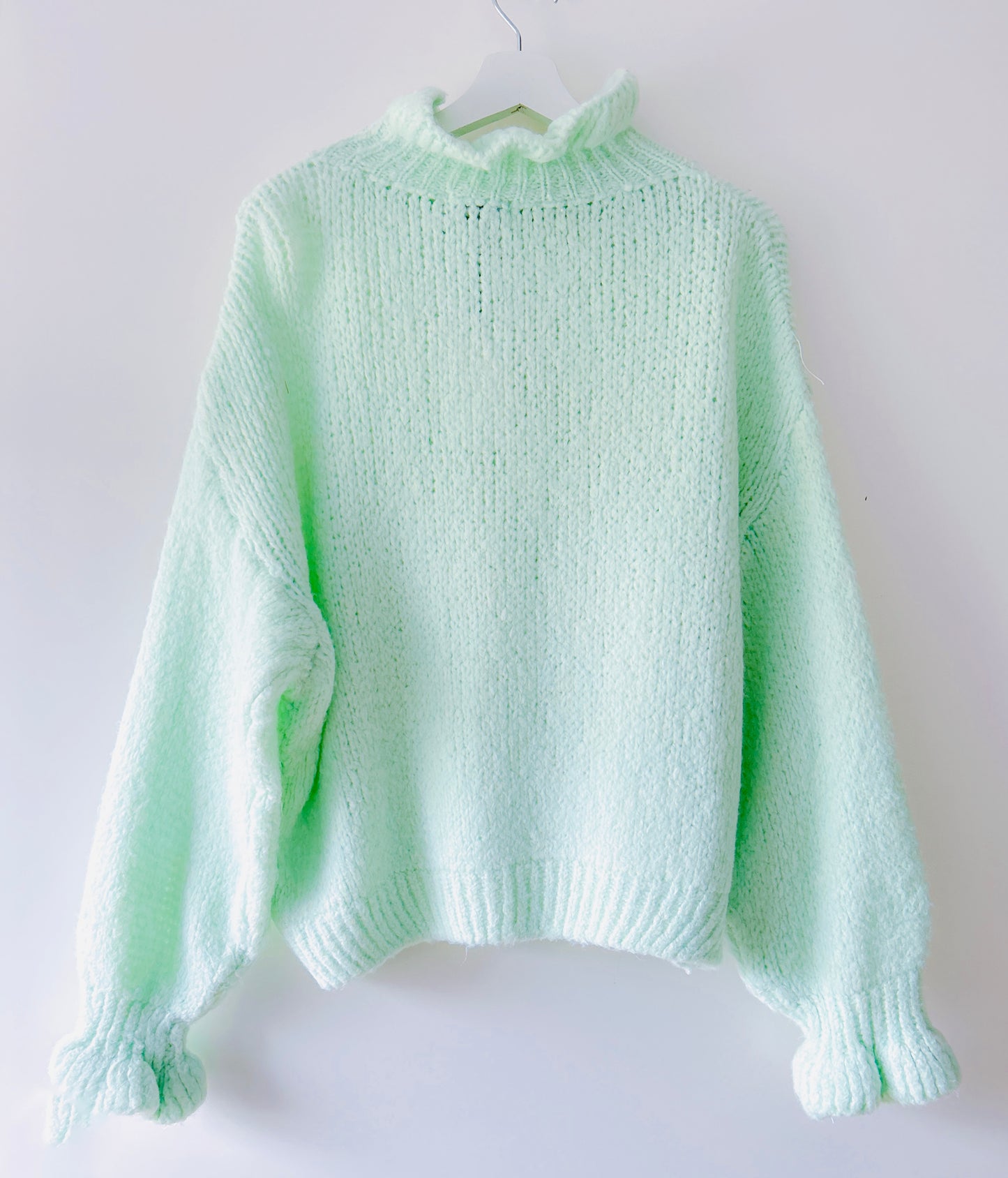 Trui - Rowan mintgroen