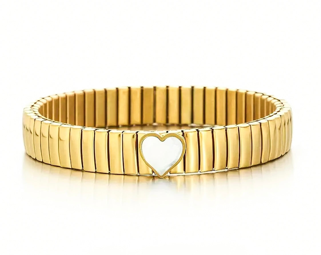 Stainless Steel Armband - Tof goud