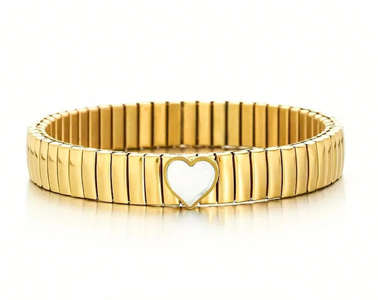 Stainless Steel Bracelet - Cool gold