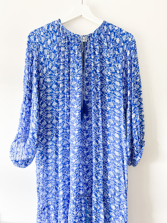 Robe longue asymétrique Zara