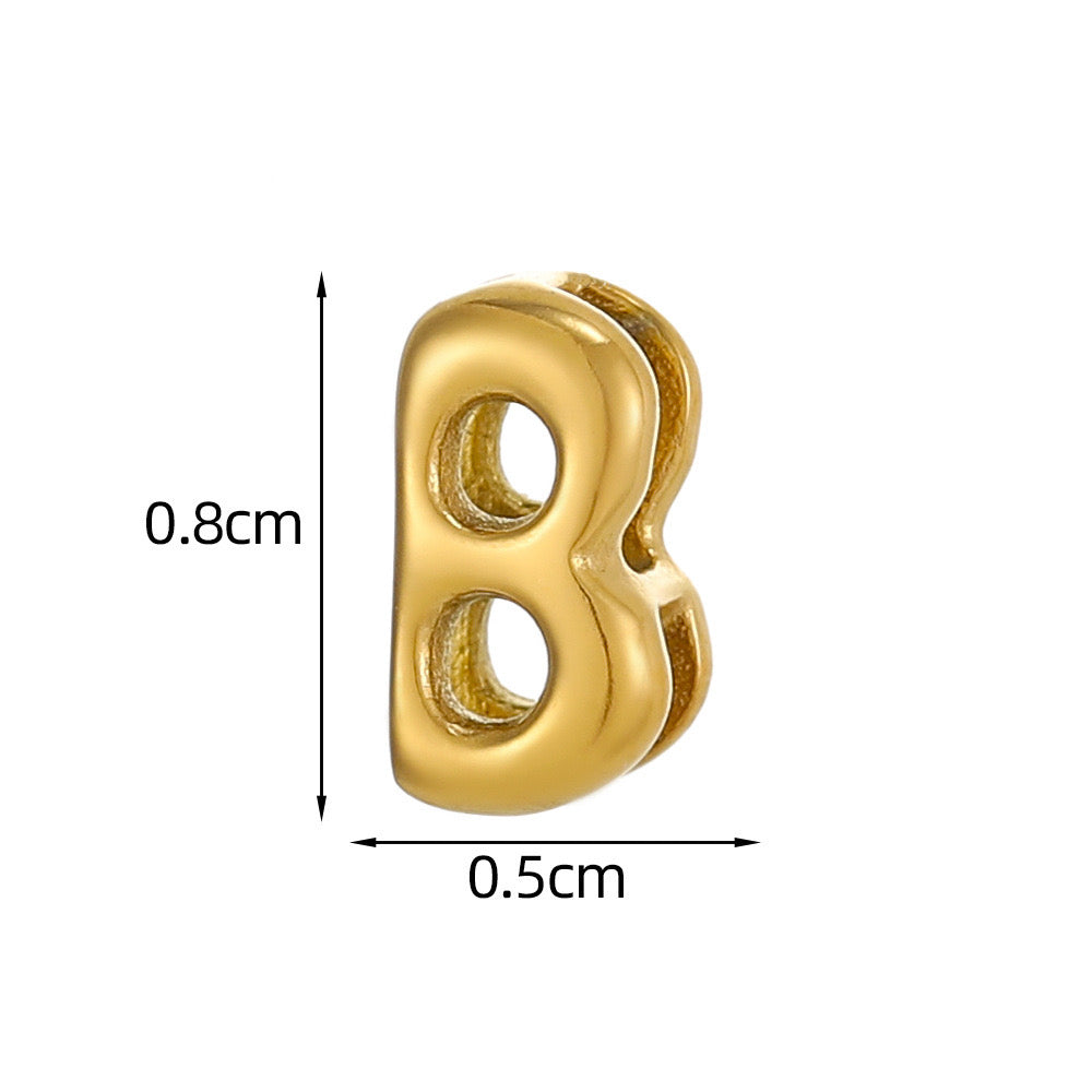 7 t/m 9 Bubble Letters - Naamketting