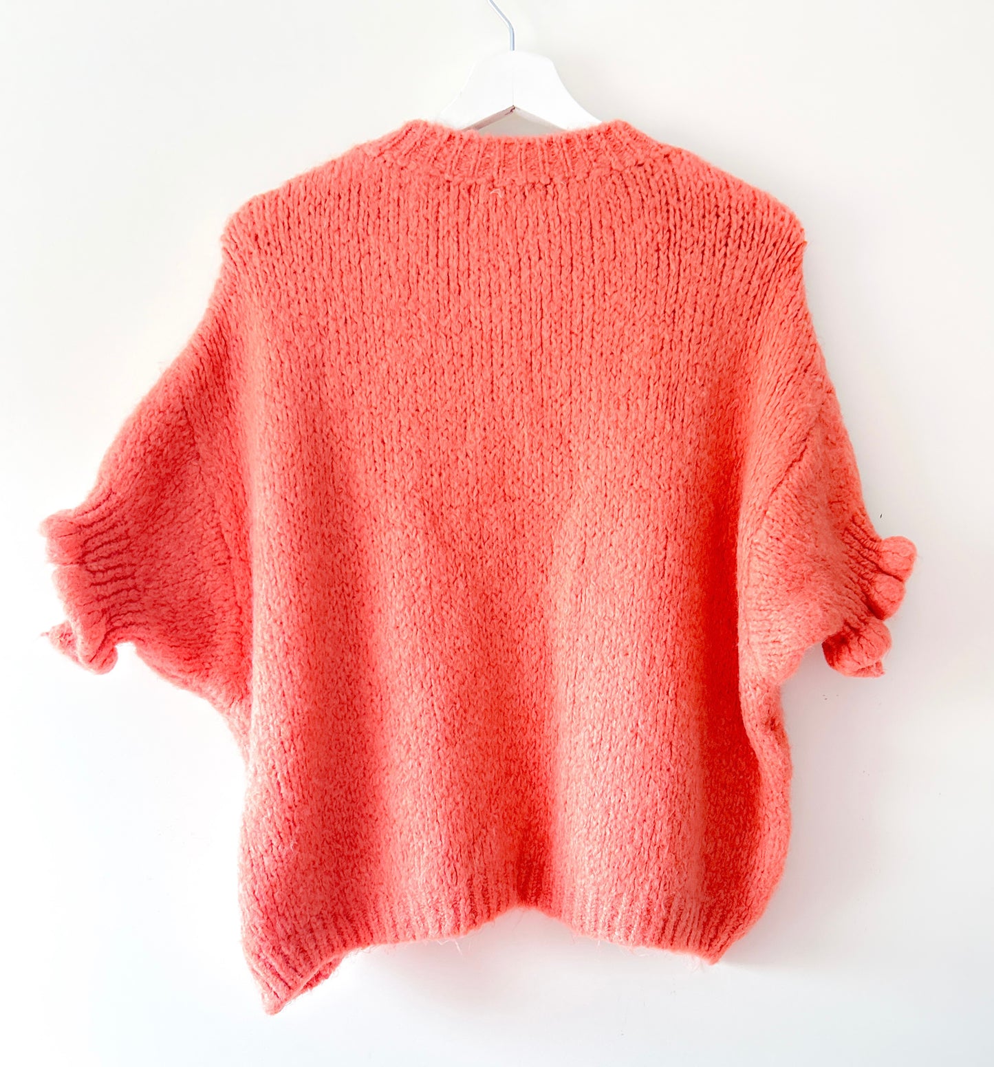 Knitted Sweater - Madelief coral