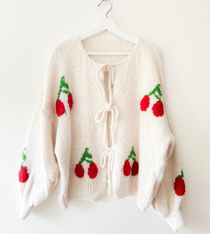Vest - Rosie kers crème