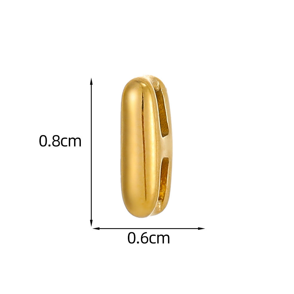 7 t/m 9 Bubble Letters - Naamketting