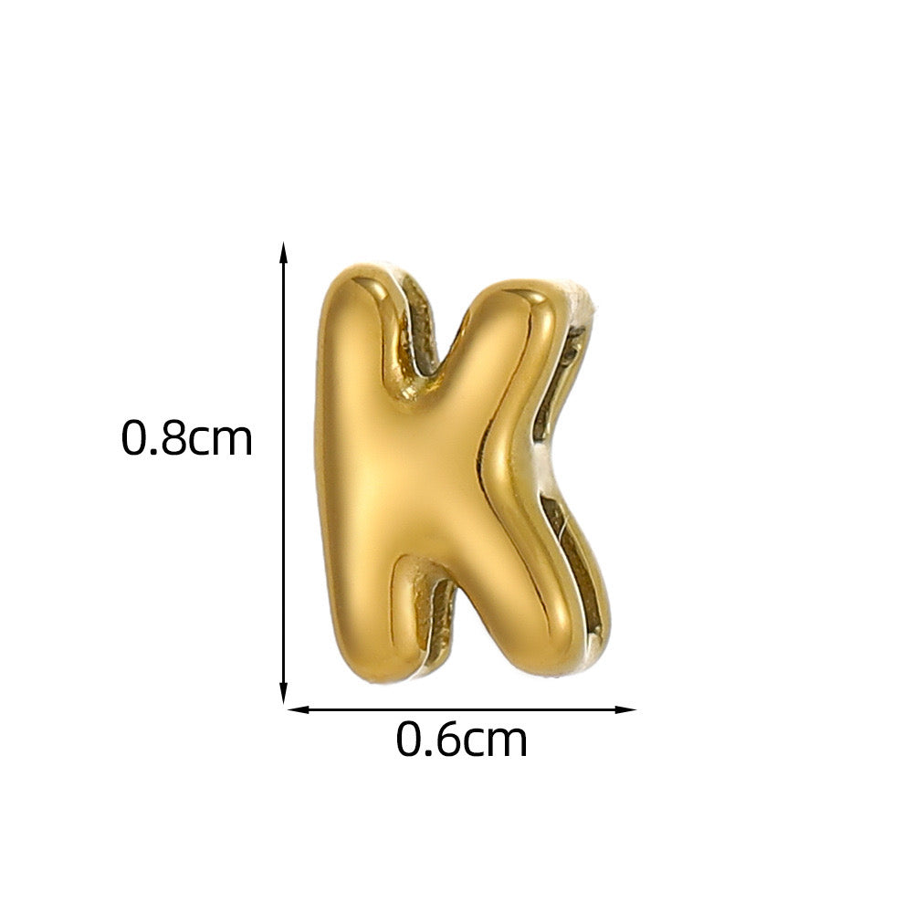 7 t/m 9 Bubble Letters - Naamketting