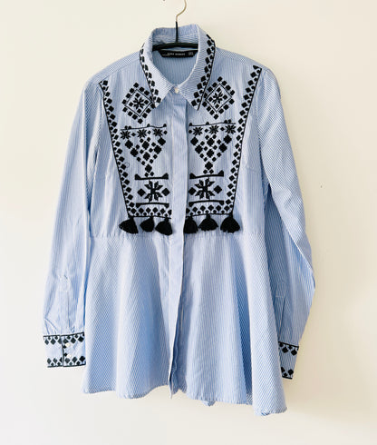 Chemisier bohème Zara
