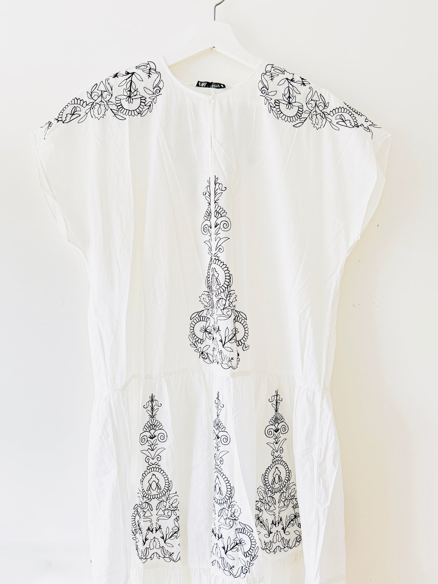 Asymmetrical long dress Zara