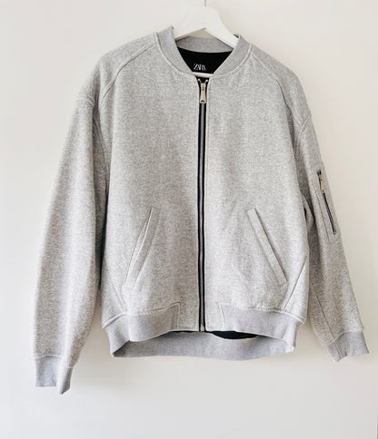 Cardigan sweat gris Zara