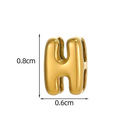 7 t/m 9 Bubble Letters - Naamketting