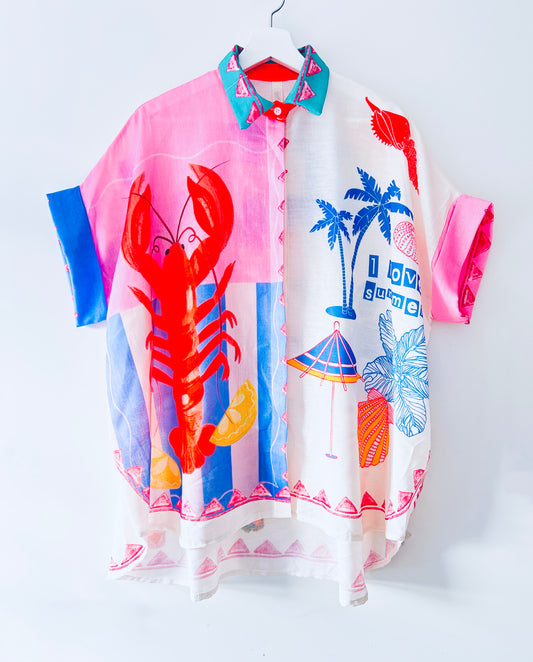 Blouse - Lobster