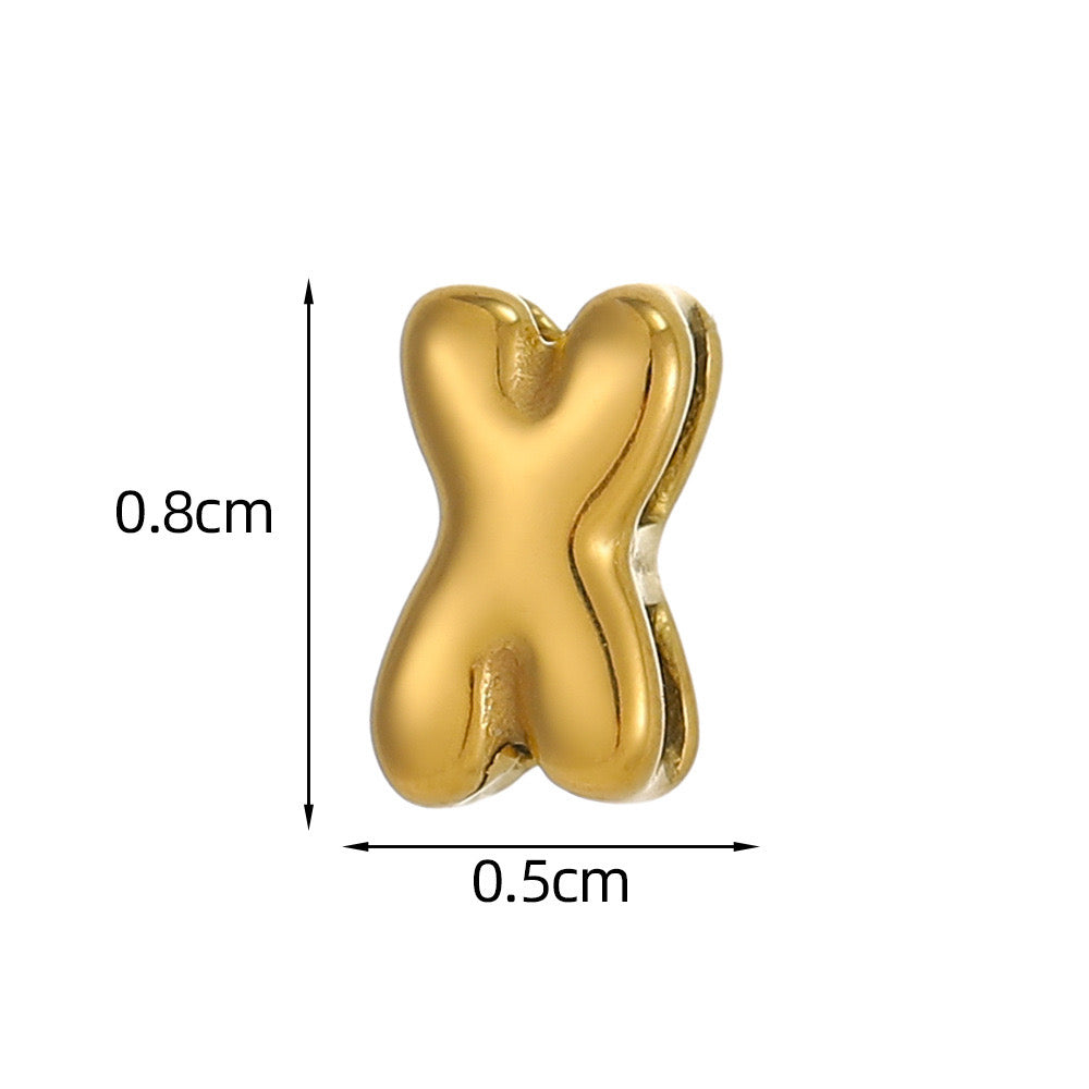 7 t/m 9 Bubble Letters - Naamketting