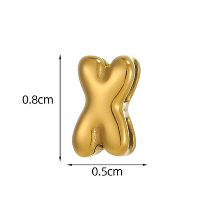 7 t/m 9 Bubble Letters - Naamketting