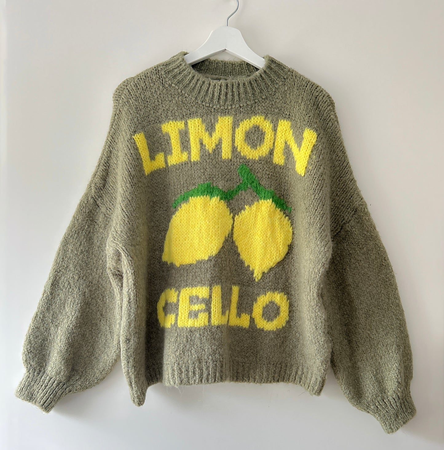 Trui - Limoncello Groen