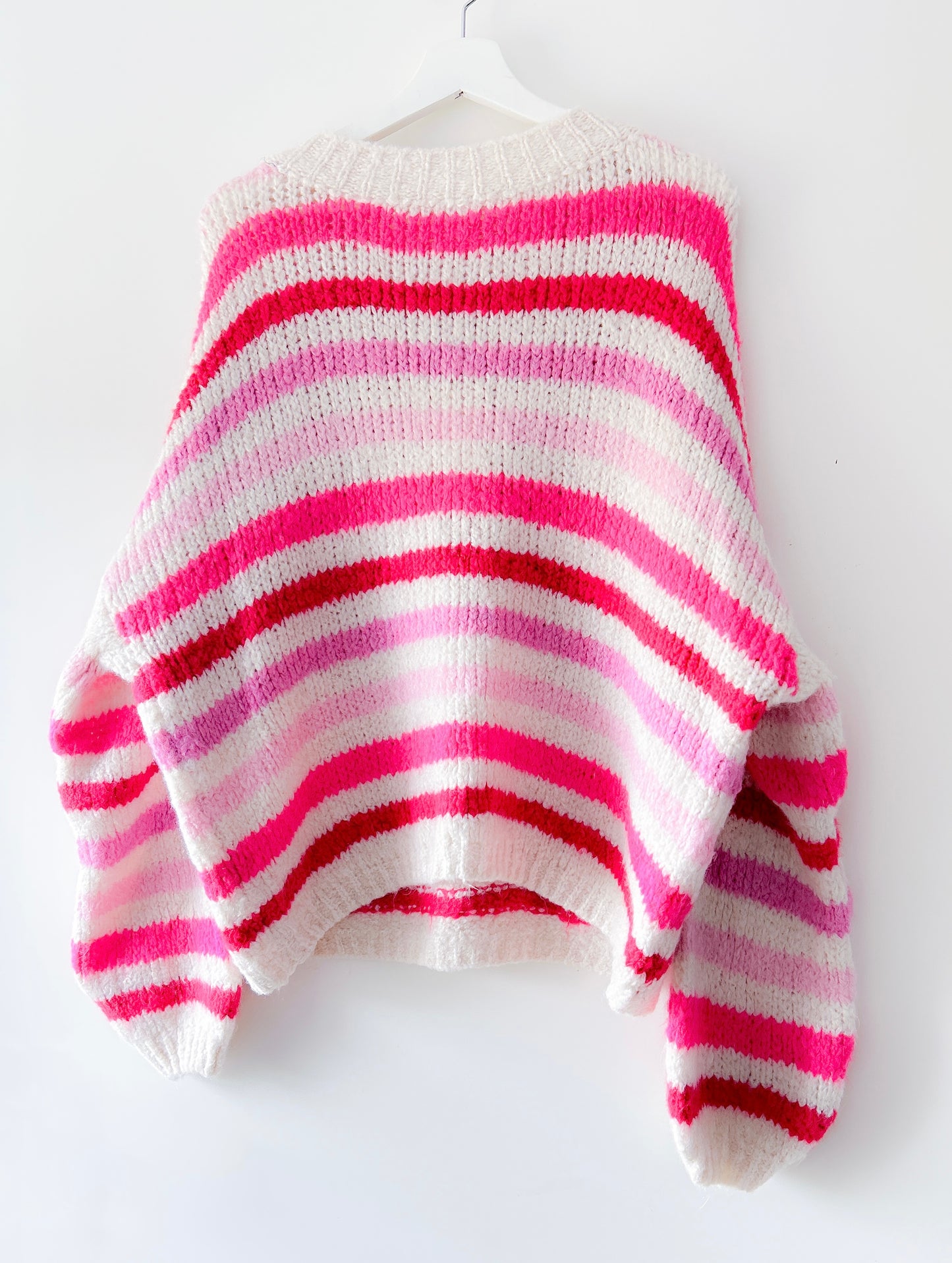 Trui - Loreen roze strepen