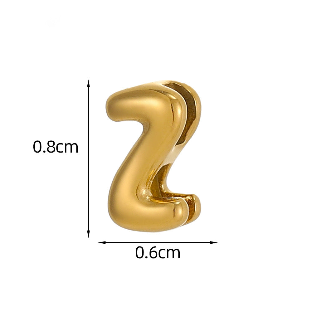 7 t/m 9 Bubble Letters - Naamketting