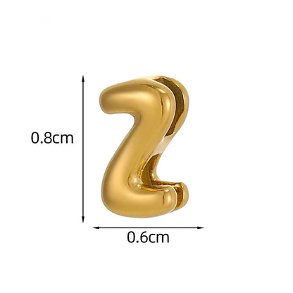 7 t/m 9 Bubble Letters - Naamketting