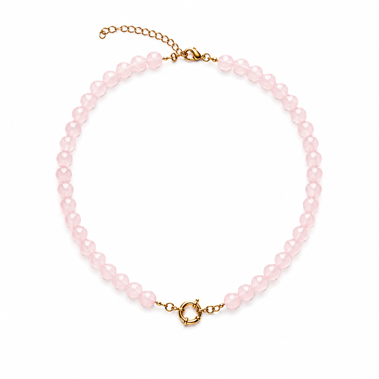 Lagoon love kralenketting roze