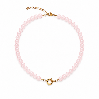 Lagoon love kralenketting roze