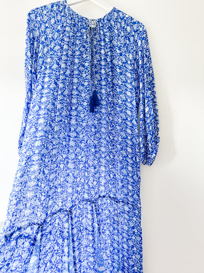 Asymmetrical long dress Zara