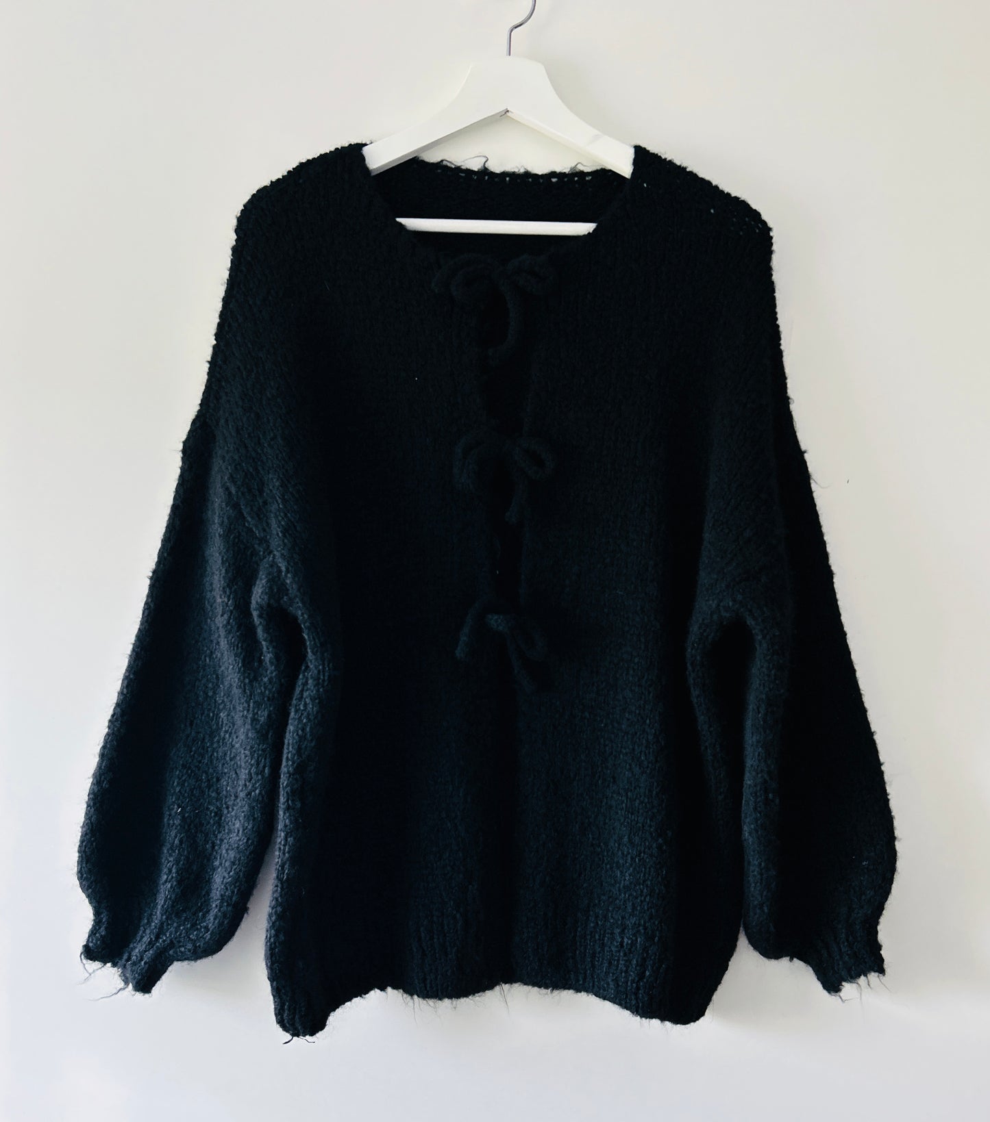 Gilet tricoté - Elsa noir