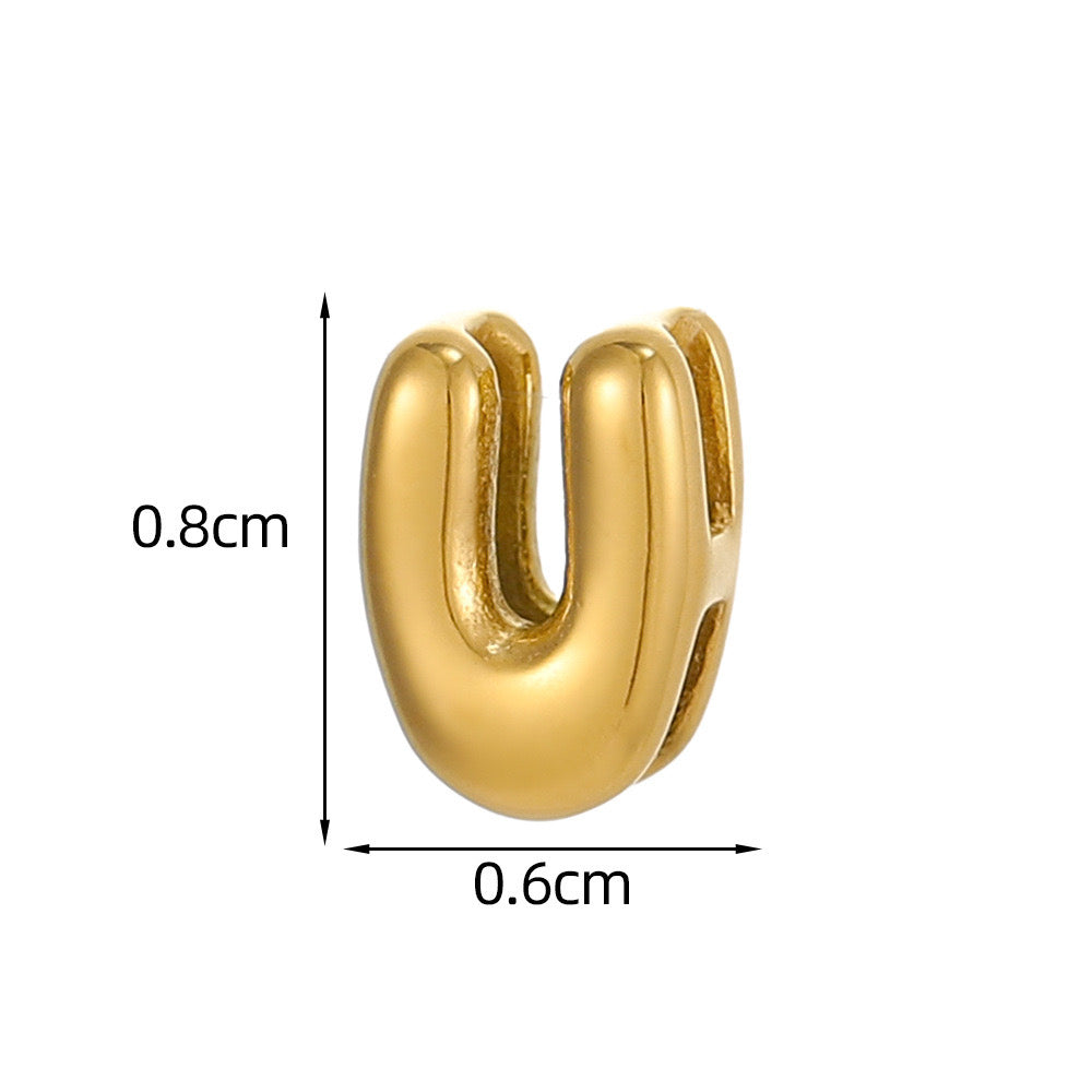7 t/m 9 Bubble Letters - Naamketting