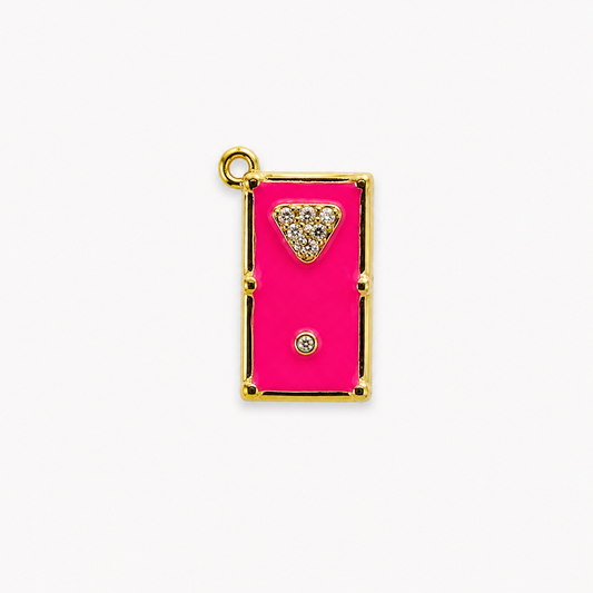 ♡ Telefoonhoesje felroze bedel