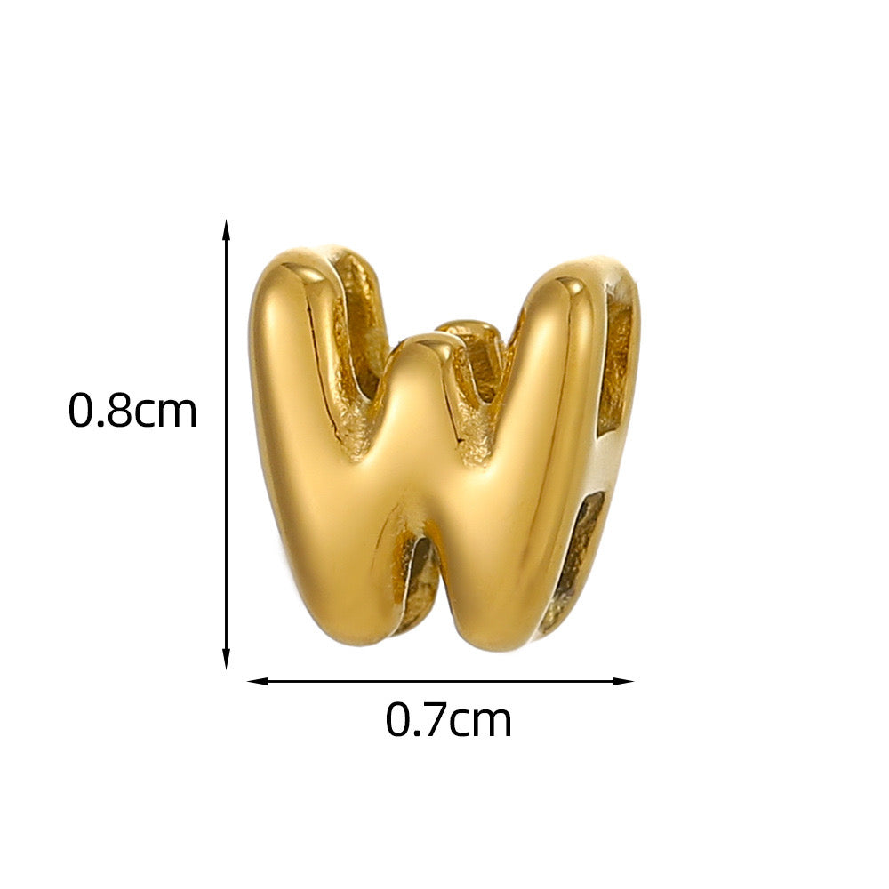 7 t/m 9 Bubble Letters - Naamketting