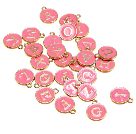 Letters dubbelzijdig - roze