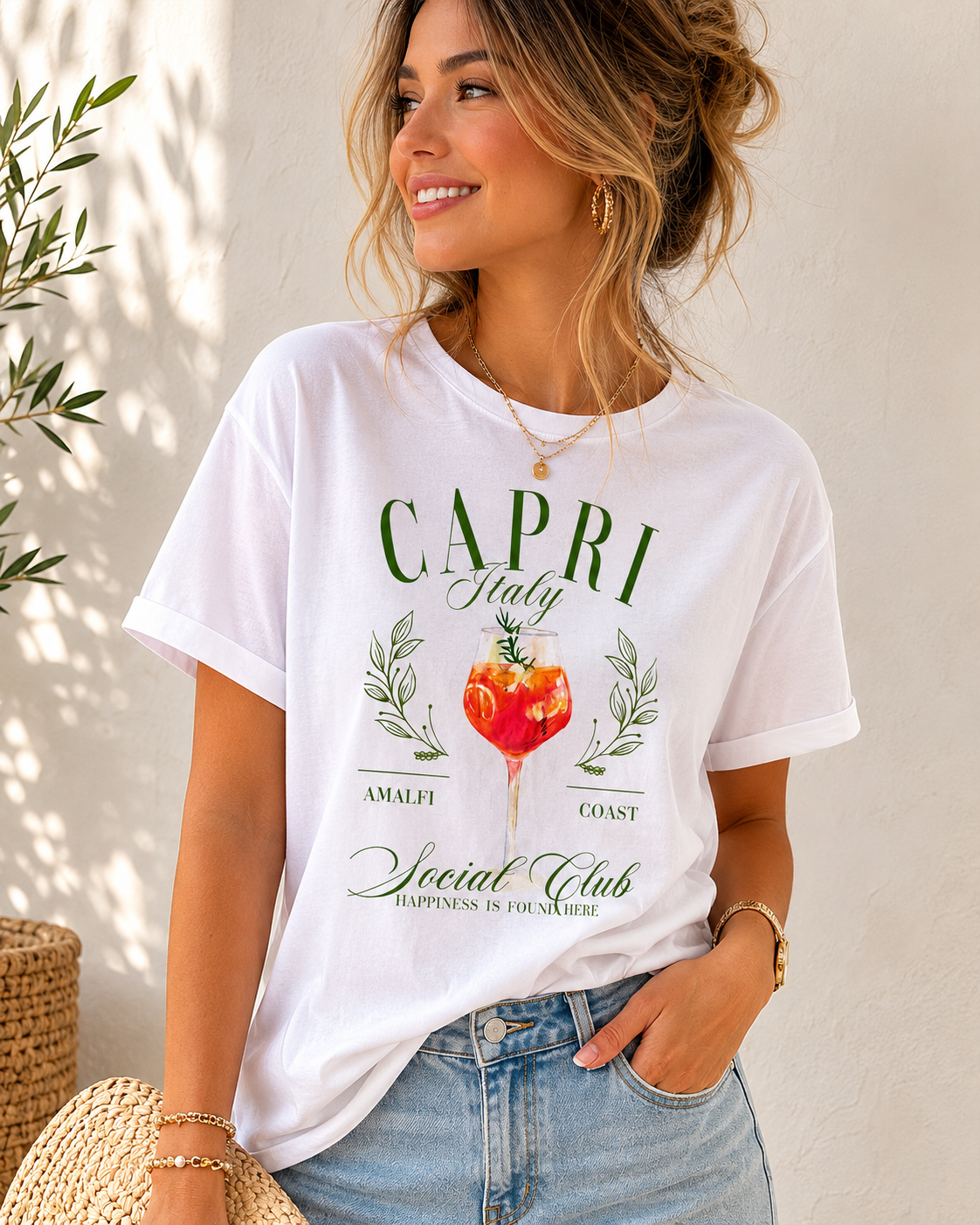 T-shirt Capri Italy