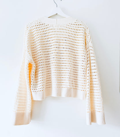Crochet sweater H&amp;M