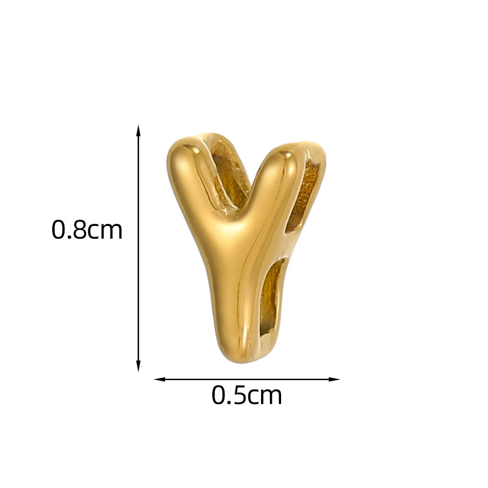 7 t/m 9 Bubble Letters - Naamketting