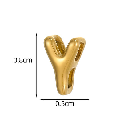 7 t/m 9 Bubble Letters - Naamketting