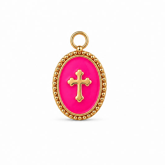 Saint neon-roze bedel