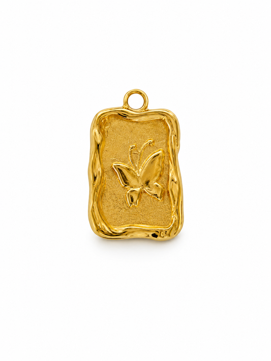 Vlinder amulet bedel