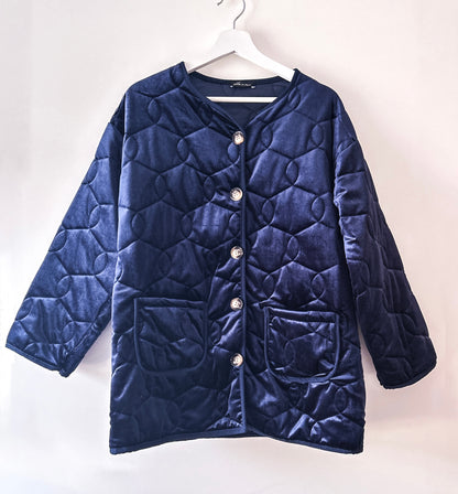 Veste matelassée - Leah Bleu Marine