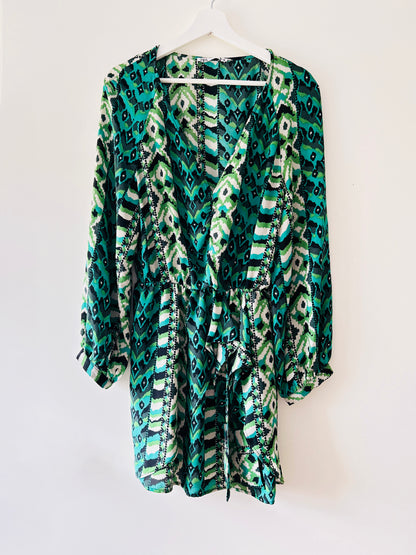 Mini-robe bleue Zara