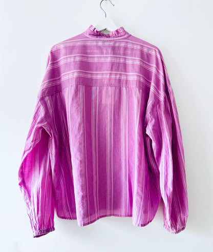 Blouse lilas avec fil lurex Shoeby