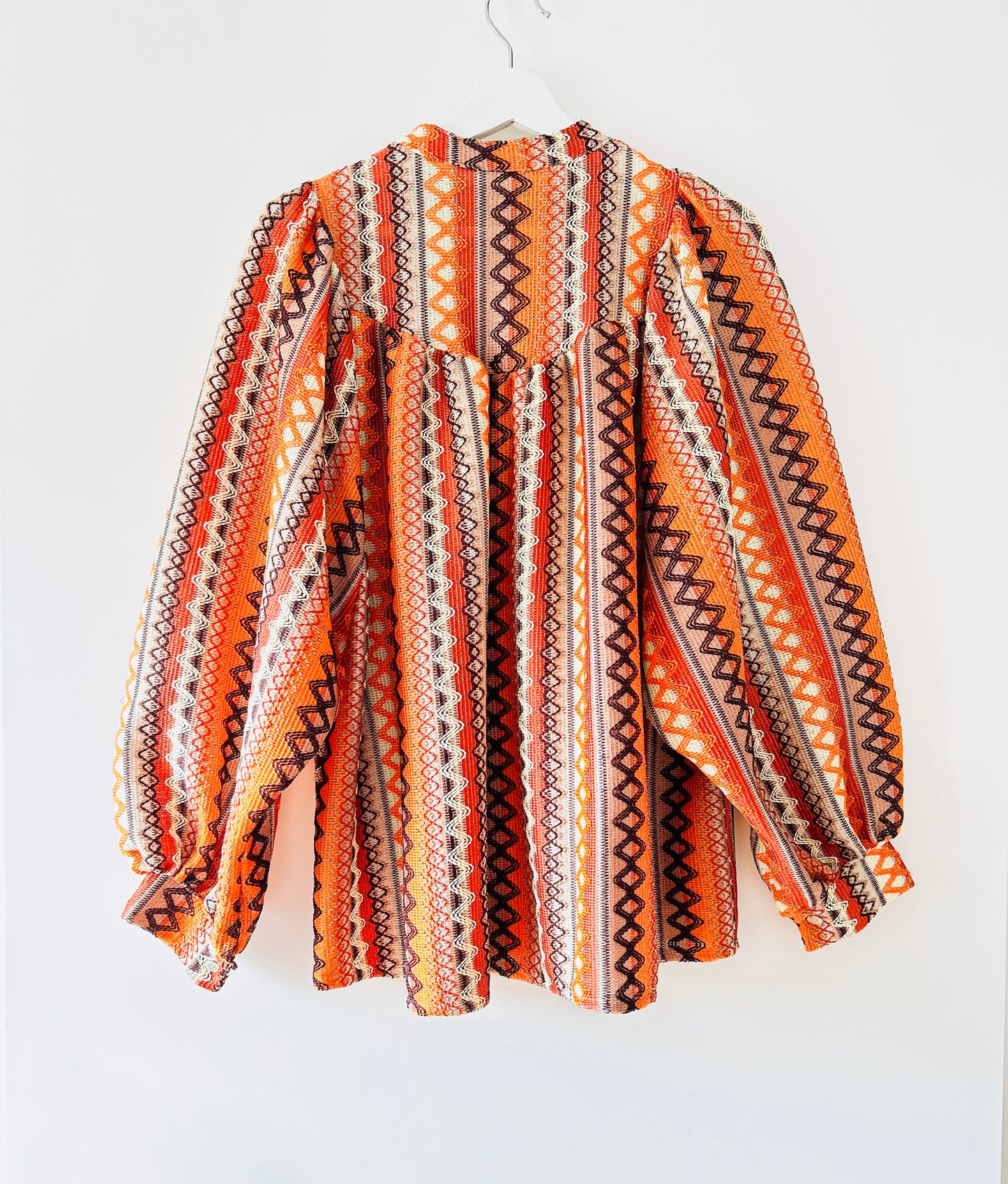 Blouse - Flora oranje