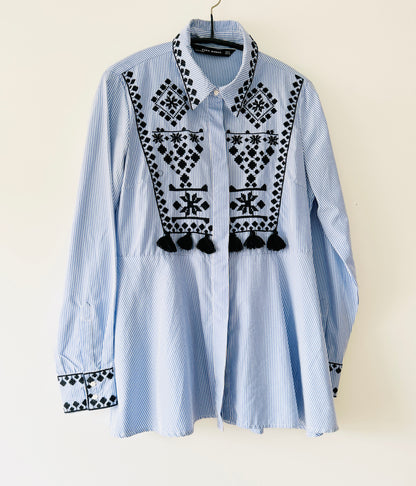 Chemisier bohème Zara
