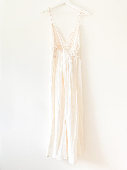 Robe longue asymétrique Zara