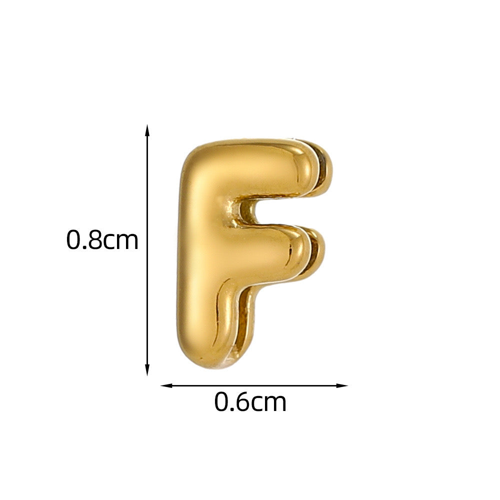 7 t/m 9 Bubble Letters - Naamketting