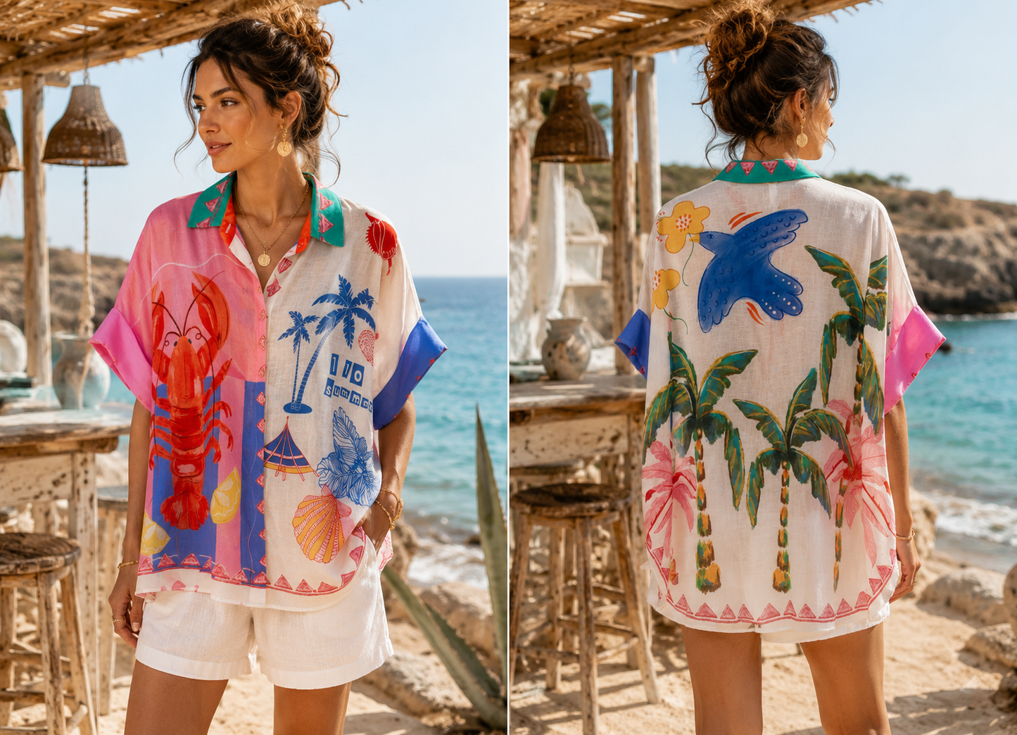 Blouse - Lobster