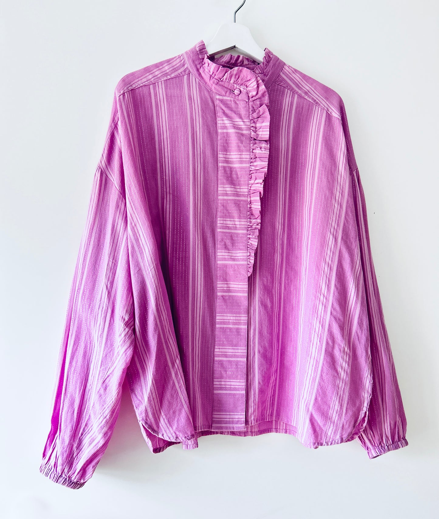 Blouse lilas avec fil lurex Shoeby