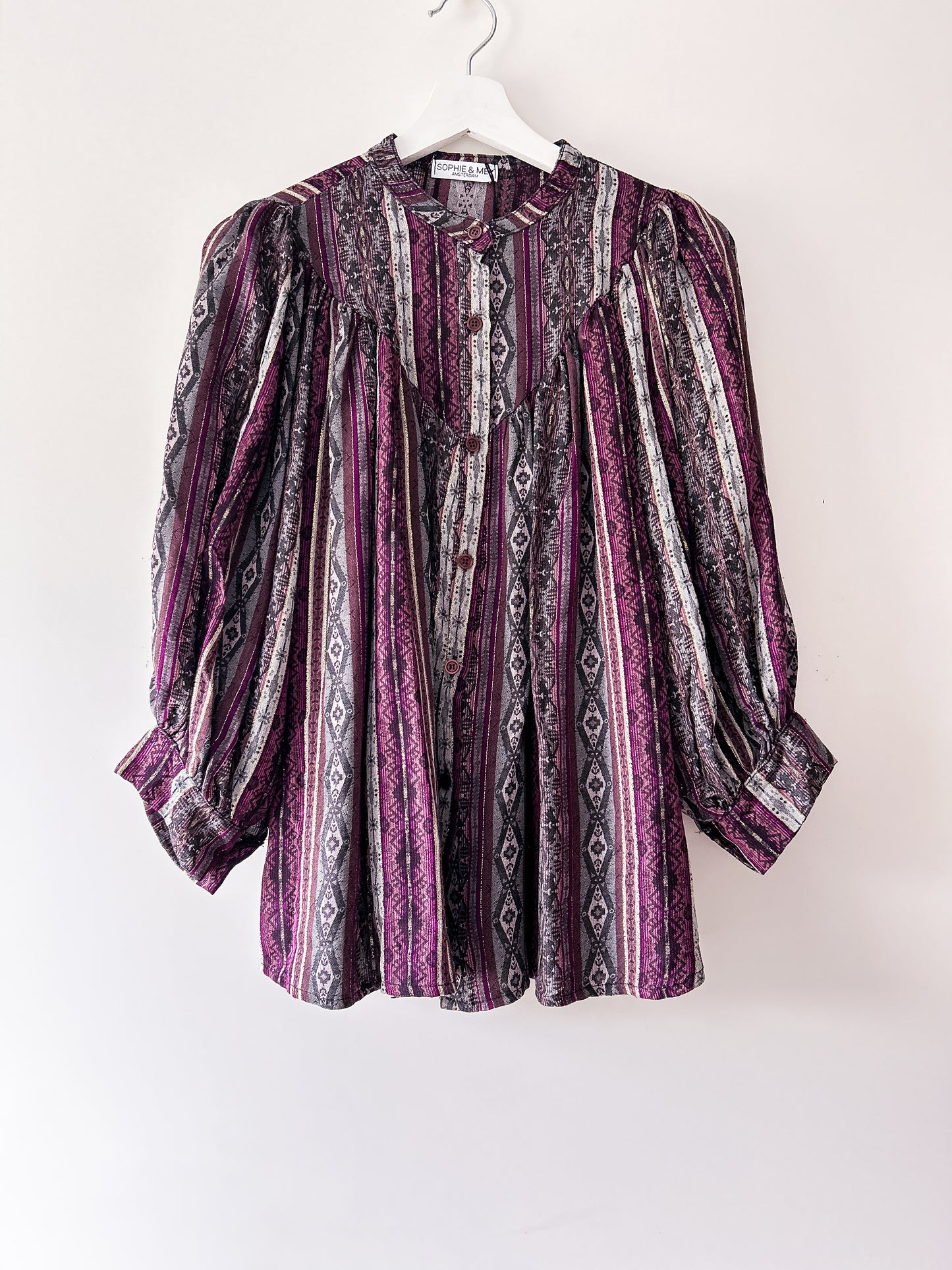 Blouse - Isa paars
